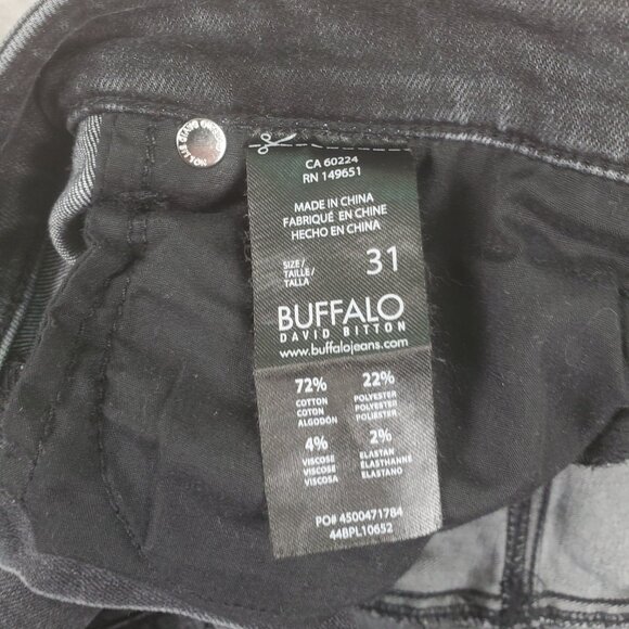 Buffalo David Bitton Jeans, Women's, Ribcage Gray Skinny size 31 - Picture 11 of 14